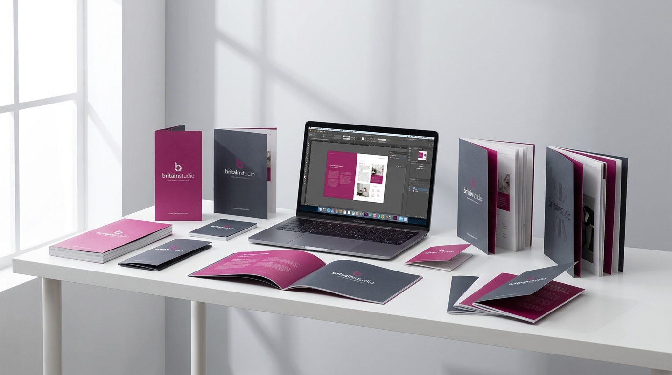 Company profile and catalogue design by Britain Studio